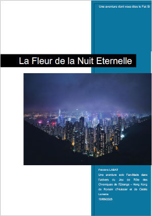 Couverture de LDVELH - CdE : La Fleur de la nuit &eacute;ternelle