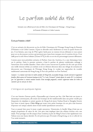 Couverture de Le Parfum oubli&eacute; du th&eacute;